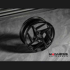 FIAT 500e Custom Wheels (4) - Kahn Design - 18" - Gloss Black 