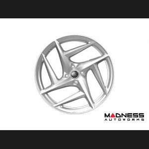 FIAT 500e Custom Wheels (4) - Kahn Design - 18" - Hyper Silver 