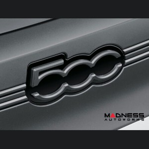 FIAT 500e Gen2 Front Emblem - Matte Gray - Mopar