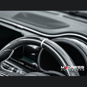 FIAT 500e Steering Wheel by Kahn Design - Carbon Fiber - Gen2