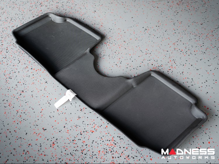 Fiat 500L Floor Liners - All Weather - Rubberized - Premium - Front + Rear 