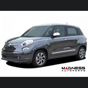 FIAT 500L Body Side Graphic Kit - Straightaway With Logo