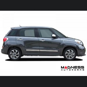 FIAT 500L Body Side Graphic Kit - Straightaway With Logo