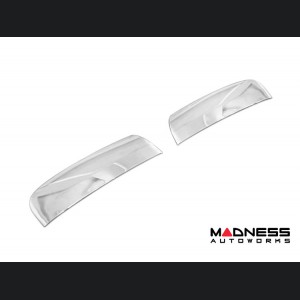 FIAT 500L Rear Bumper Cover - Chrome Stainless Steel - 2 Piece