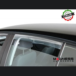 FIAT 500X Side Window Air Deflectors - OMAC 