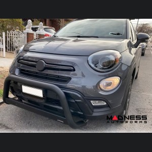 FIAT 500X Front Bumper Guard - Black - Stainless Steel