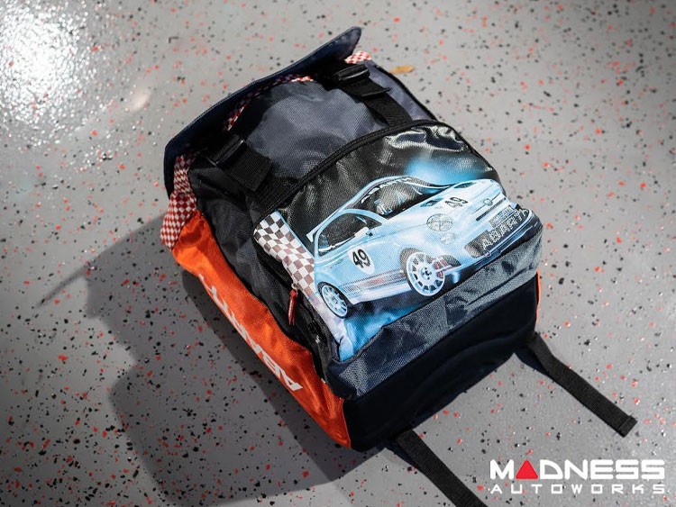 Funny Graphic print FIAT 500 ABARTH USB Charge Backpack men School bags  Women bag Travel laptop bag