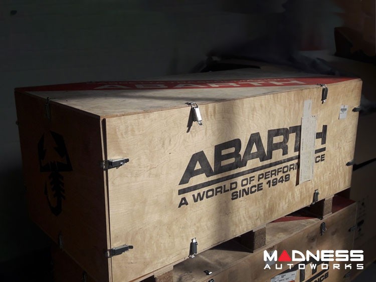 FIAT 500 ABARTH Tributo Maserati Alloy Wheels w/ ABARTH Crate - 17" - set of 4