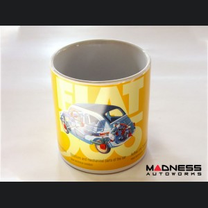FIAT Coffee Cup / Mug - Vecchia fiat 500
