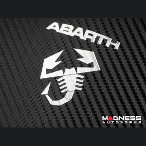 Document Holder - ABARTH Scorpion Logo - Carbon Fiber Finish 