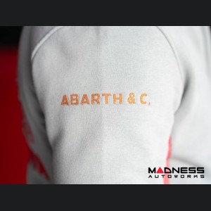 ABARTH Zippered Jacket - Grey w/ Red - Piccola & Cattiva