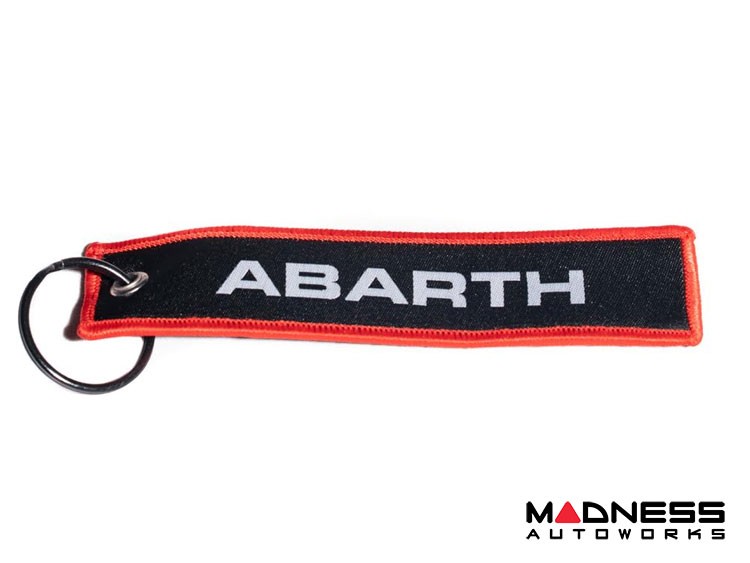 Keychain - ABARTH Nylon Strap w/ ABARTH Logo
