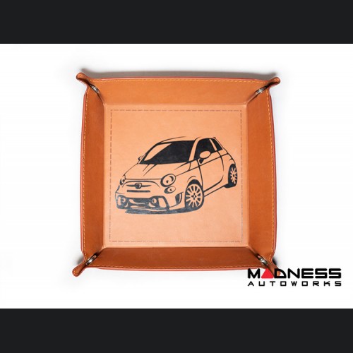 Catch All Leather Tray - FIAT 500 ABARTH 