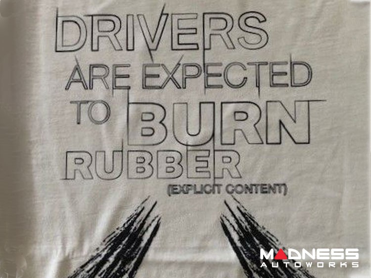 ABARTH Sweatshirt - "Drivers Are Expected To Burn Rubber"