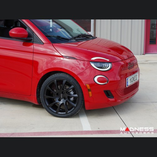 FIAT 500e Gen2 Custom Wheels - Irmscher - Turbo Star - Satin Black - Set of 4 - 17"