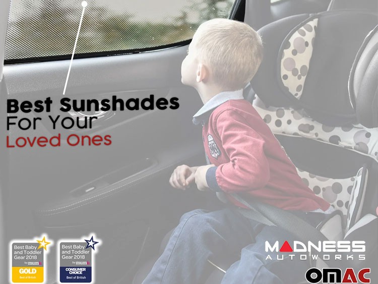 FIAT 500L Sun Shade - Mesh - Rear Windows 