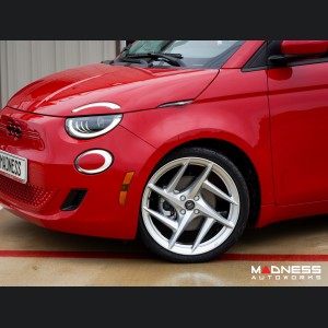 FIAT 500e Gen2 Custom Wheels (4) - Kahn Design - 18" - Hyper Silver 