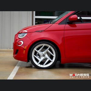 FIAT 500e Gen2 Custom Wheels (4) - Kahn Design - 18" - Hyper Silver 