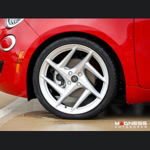 FIAT 500e Gen2 Custom Wheels (4) - Kahn Design - 18" - Hyper Silver 