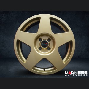 FIAT 500 Custom Wheels - KUHLFX - Pista - Gloss Gold - Single Wheel - 17"
