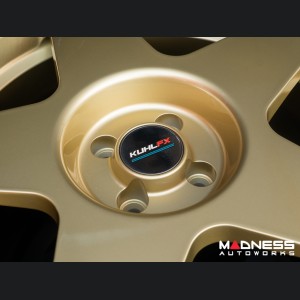 FIAT 500 Custom Wheels - KUHLFX - Pista - Gloss Gold - Set of 4 - 17"