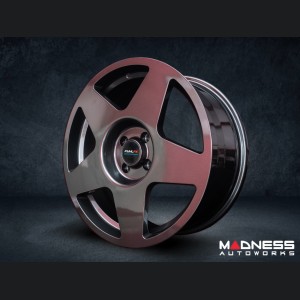 FIAT 500 Custom Wheels - KUHLFX - Pista - Gloss Gunmetal - Single Wheel - 17"