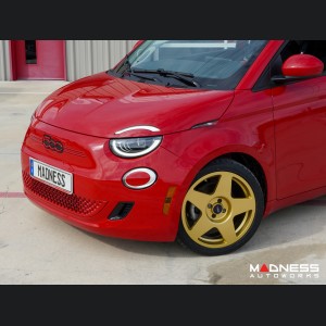 FIAT 500e Gen2 Custom Wheels - KUHLFX - Pista - Gloss Gold - Set of 4 - 17"