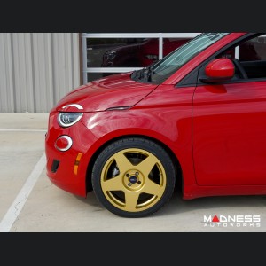 FIAT 500e Gen2 Custom Wheels - KUHLFX - Pista - Gloss Gold - Set of 4 - 17"