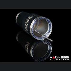 Stainless Steel Double Wall Tumbler - w/ MADNESS Autoworks Logo