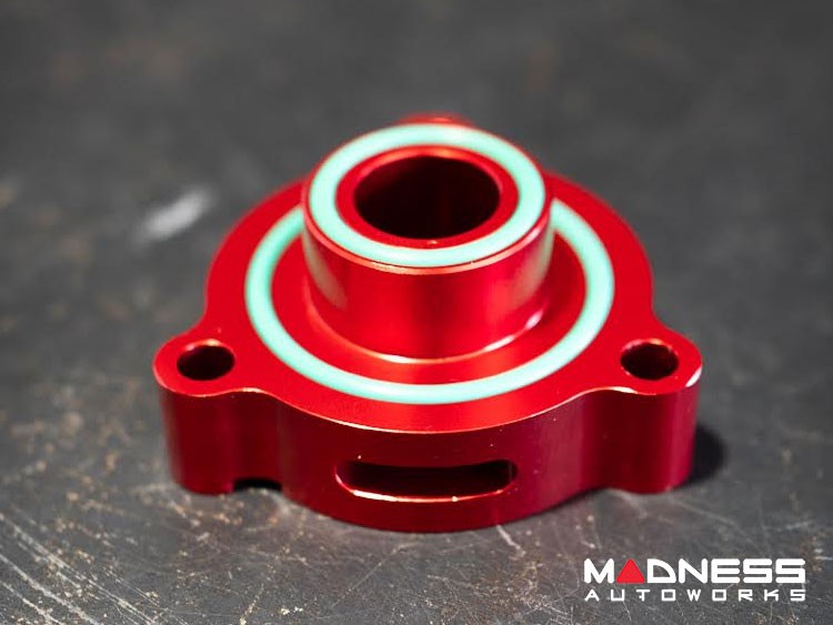 FIAT 500X Blow Off Adaptor Plate - SILA Concepts - Red - 1.4L Multi Air Turbo 
