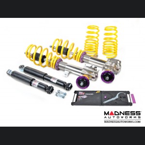 FIAT 500 Coilover Kit by KW - Variant 1 Inox-line 