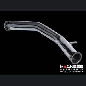 FIAT 124 Performance Exhaust by MADNESS - Lusso - Dual Exit w/ Carbon Fiber Quad Tips 