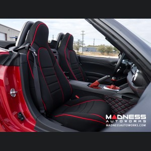 FIAT 124 Spider Seat Covers - Custom Neoprene Design