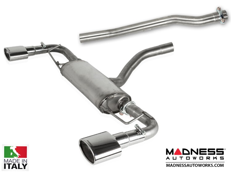 FIAT 500X Performance Exhaust - Ragazzon - Top Line - Dual Exit / Dual Oval Tip