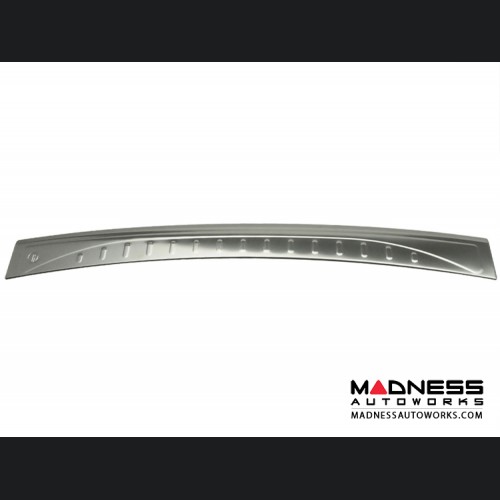 FIAT 500X Rear Bumper Sill Cover - Stainless Steel - Brushed Finished