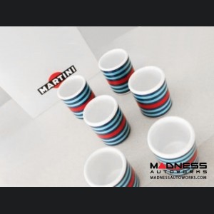 MARTINI Racing Cup Set (6) - MARTINI Racing Stripes