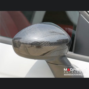 FIAT 500 Mirror Covers - Carbon Fiber - Autoplus
