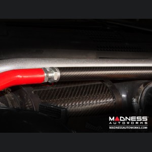 FIAT 500 Front Brace Bar - Carbon Fiber - MADNESS 