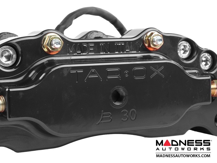 FIAT 500 Brake Upgrade Kit - Tarox 6 Pot Brake Conversion Kit - Black - Sport Plus