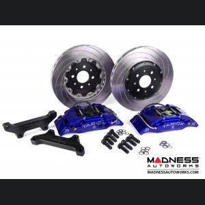 FIAT 500 Brake Upgrade Kit - Tarox 6 Pot Brake Conversion Kit - Blue - Sport Plus