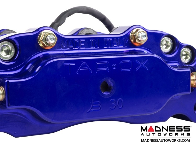 FIAT 500 Brake Upgrade Kit - Tarox 6 Pot Brake Conversion Kit - Blue - Sport Plus
