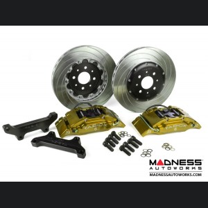 FIAT 500 Brake Upgrade Kit - Tarox 6 Pot Brake Conversion Kit - Gold - Sport Plus