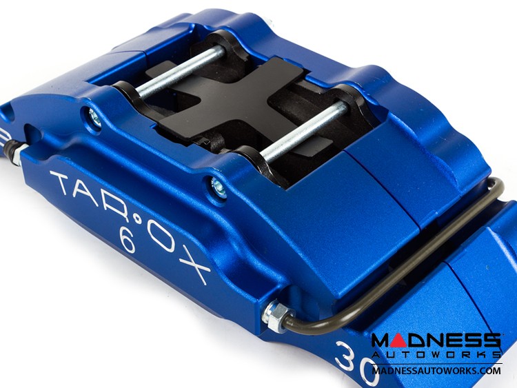 FIAT 500 Brake Upgrade Kit - Tarox 6 Pot Brake Conversion Kit - Blue - Sport Series