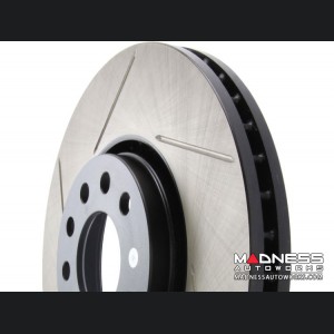 FIAT 500X Performance Brake Rotor - StopTech - Slotted Cryo Rotor - Front Left