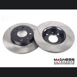 FIAT 500 Brake Rotors by SILA Concepts - Performance Plus - Rear Set