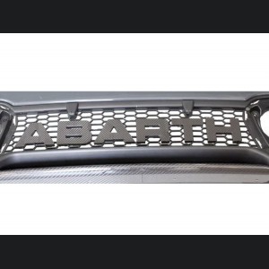 FIAT 500 Front Letters - Carbon Fiber - 595 EU Model - 2016+