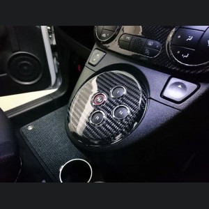 FIAT 500 Gear Panel - Carbon Fiber