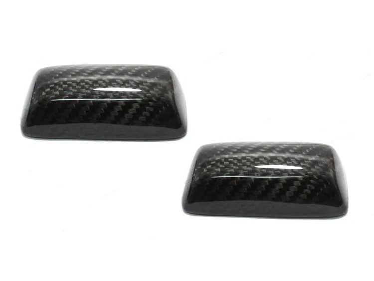 FIAT 500 Seat Belt Handle Cover - Carbon Fiber - EU Model