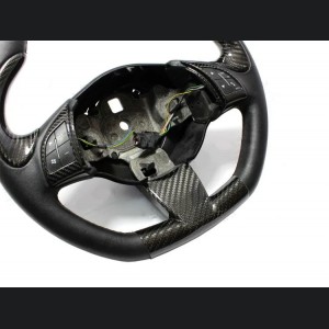 FIAT 500 Steering Wheel Trim Set - 3 pieces - Carbon Fiber 