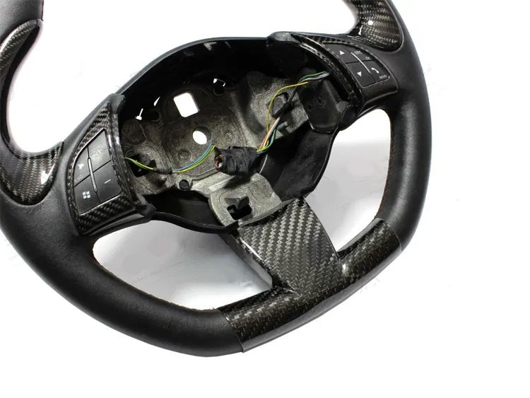 FIAT 500 ABARTH Steering Wheel Lower Trim Piece - Carbon Fiber 